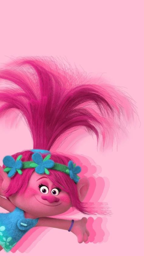 Trolls Wallpaper Aesthetic, Trolls Wallpaper, Minnie Mouse Stickers, Poppy Wallpaper, Trolls Birthday Party, Poppy And Branch, Cool Album Covers, Disney Collage, Iphone Wallpaper Images