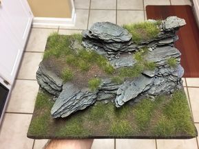 Step by step terrain building - Album on Imgur Terrain Building, Modelling Ideas, Model Terrain, Dnd Crafts, Fake Rock, Expanding Foam, Warhammer Terrain, 40k Terrain, Game Terrain