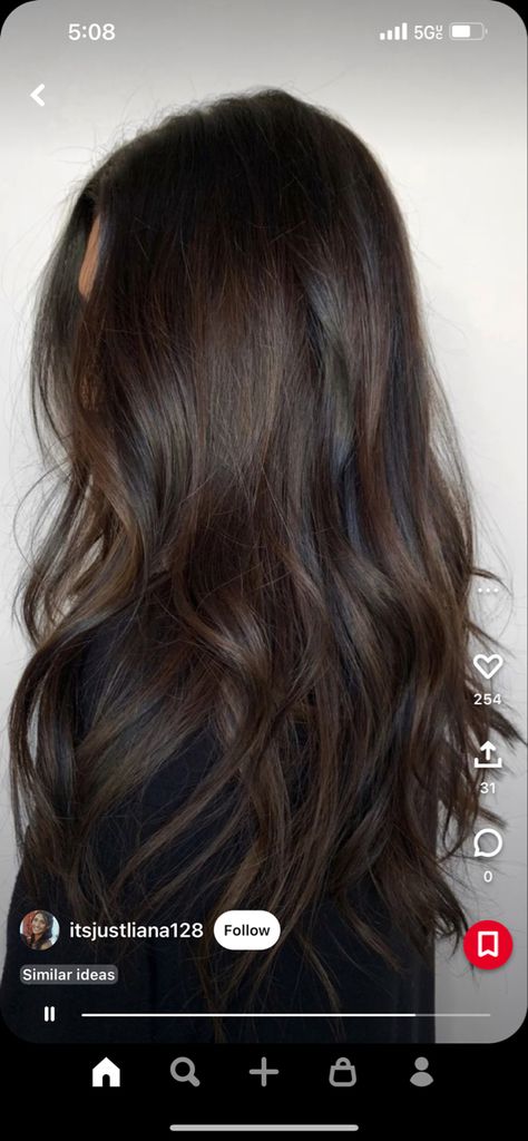 Low Maintenance Brunette Hair Color, Dark Brunette Balayage, Dark Balayage, Dark Brown Balayage, Reverse Balayage, Warm Brunette, Hair Fair, Brown Hair Inspo, Brunette Balayage Hair