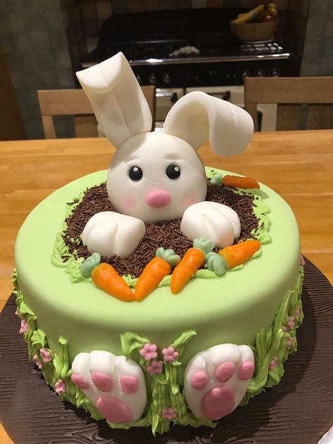 Easter Cakes Ideas, Easter Cake Ideas, Easter Cake Designs, Easter Themed Cakes, Easter Cake Decorating, Easter Party Food, Easter Snacks, Easter Bunny Cake, Rabbit Cake