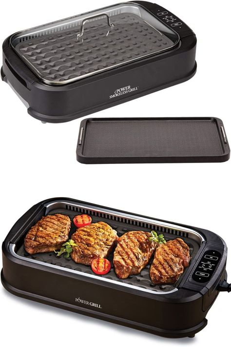 Looking to achieve perfectly grilled meals indoors? The Power Smokeless Grill cooking chart has got you covered. With suggested cooking times and internal Grilled Meals, Indoor Grill Recipes, Indoor Grills, Grill Station, Indoor Grill, Cooking Temperatures, Cooking On The Grill, Barbecue Grill, Griddle Pan