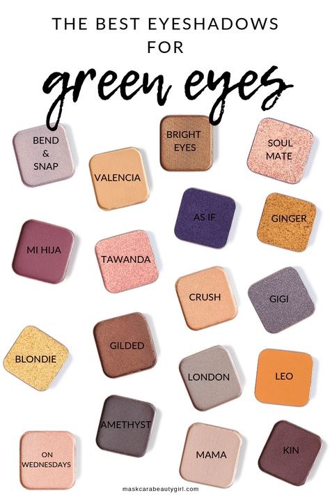 Eyeshadow Green Eyes, Make Green Eyes Pop, Green Eyes Pop, Eyeshadow For Green Eyes, Maskcara Makeup, Hazel Eye Makeup, Beautiful Green Eyes, Makeup Looks For Green Eyes, Eyeshadow For Blue Eyes