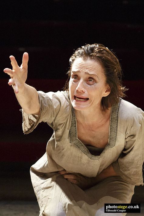 2014: Kristin Scott Thomas in ELECTRA by #Sophocles directed by #Ian_Rickson at the #Old_Vic London #Kristin_Scott_Thomas #Frank_McGuinness #Mark_Thompson #Neil_Austin #Photostage #Greek-drama Emotional Poses Photography, Poses For Painting, Distressed Pose Reference, Agony Pose Reference, Hurt Pose Reference, Person Crawling, Screaming Reference, Kristin Scott, Kunst Inspo