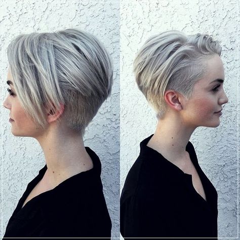 Bob Haircuts 2023: trends and more than 100 photos Trendy We Fryzurach, Chic Short Haircuts, Popular Short Hairstyles, Long Pixie, Undercut Pixie, Best Short Haircuts, Penteado Cabelo Curto, 짧은 머리, Short Hairstyle