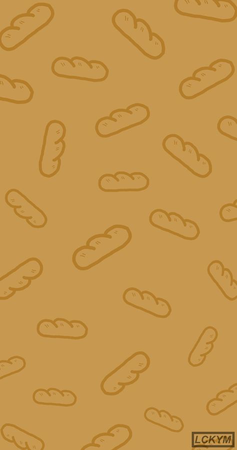 Pastry Wallpaper Background, Bread Pictures Cartoon, Bread Background Wallpaper, Baguette Wallpaper, Bread Background Design, Bread And Pastry Background Aesthetic, Bread Pattern Design, Aesthetic Bread Wallpaper, Cute Bread Wallpaper