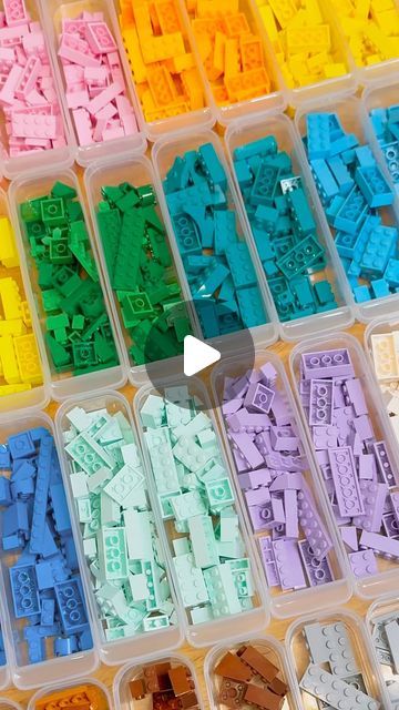 LEGO on Instagram: "how do you organize your bricks? By color 🌈 or element 🧱? 📸 @lifewithlainee" Organize Legos, Kids Room, Lego, Toys, On Instagram, Color, Instagram, Child's Room