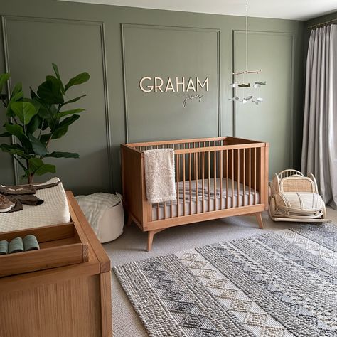 Girl nursery crib