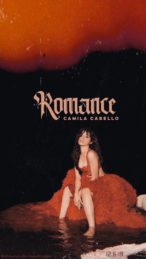 Camilla Cabello Poster, Camilla Cabello Album Cover, Camila Cabello Album Cover, Romance Album Cover, My Oh My Camila Cabello, Camila Cabello Hair, Album Cover Wallpaper Collage, Camila And Lauren, Cabello Hair