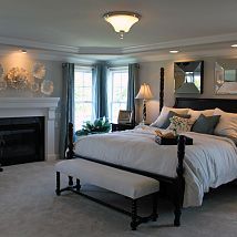 Master bedroom layout Nice Bedrooms, White Bed, Dreamy Bedrooms, Decoration Inspiration, Bedroom Designs, Remodel Bedroom, Dream Rooms, Beautiful Bedrooms, Dream Bedroom