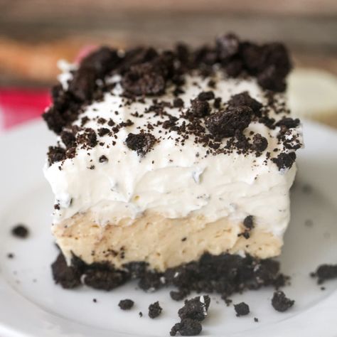 No Bake Oreo Peanut Butter Dessert, Peanut Butter Oreo Lush, Oreo Peanutbutter Dessert, Peanut Butter Delight No Bake, Heavenly Oreo Dessert, Layered No Bake Desserts, Peanut Butter Oreo Pie, Oreo Peanut Butter Dessert, No Bake Peanut Butter Desserts