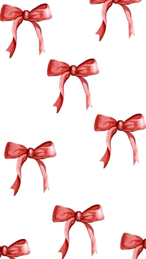 Coquette Christmas Wallpaper Bows, Bow Christmas Background, Cute Christmas Bow Wallpaper, Aesthetic Christmas Pictures Wallpaper, Christmas Bow Wallpaper Iphone, Bows Wallpapers Aesthetic, Ipad Wallpaper Aesthetic Christmas, Christmas Bow Background, Christmas Bows Wallpaper