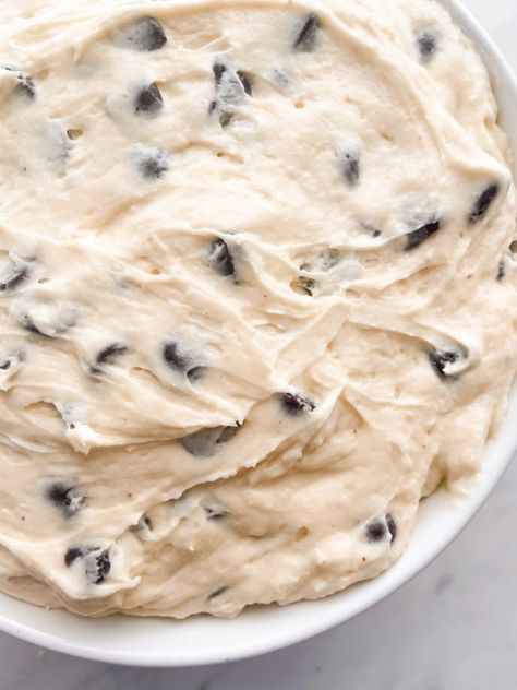 Cookie Dough Dip — Kale Kouture Yogurt Cookie Dough Dip, Cookie Dough No Flour, Edible Cookie Dough No Flour, Edible Cookie Dough For Two, Kale Kouture, Cookie Dough For Two, Single Serving Cookie, Single Serving Cookie Dough, Cookie Dough Healthy