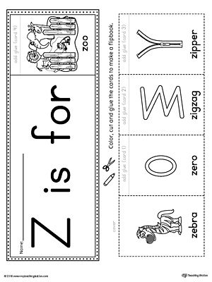 Letter Z Beginning Sound Flipbook Printable Worksheet.The Letter Z Beginning Sound Flipbook is the perfect tool for learning and practicing to recognize the letter Z and it's beginning sound. Letter Zz Worksheet, Letter Z Activities For Kindergarten, Preschool Letter Z Activities, Letter Z Worksheets Kindergarten, Letter Z Worksheets For Preschool, Letter Z Crafts For Preschoolers, Letter Z Activities For Preschool, Letter Z Activities, Letter Z Craft