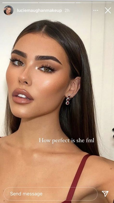 Nude Lip Makeup, Ball Makeup, Natural Prom Makeup, Mekap Mata, Classy Makeup, Prom Eye Makeup, Formal Makeup, Smink Inspiration, Glam Makeup Look