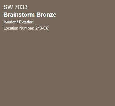 Brainstorm Bronze, Bronze Interior, Wall Paint, Interior And Exterior, Exterior, Paint, Wall