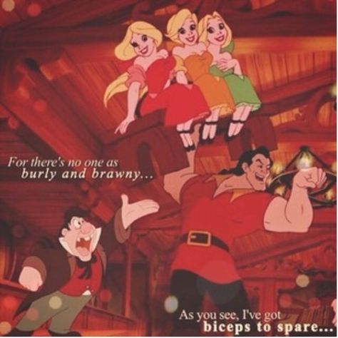 Gaston Tale As Old As Time, Build A Snowman, Learn To Love, Disney Villains, Great Love, The Little Mermaid, Beauty And The Beast, Walt Disney, Geek Stuff