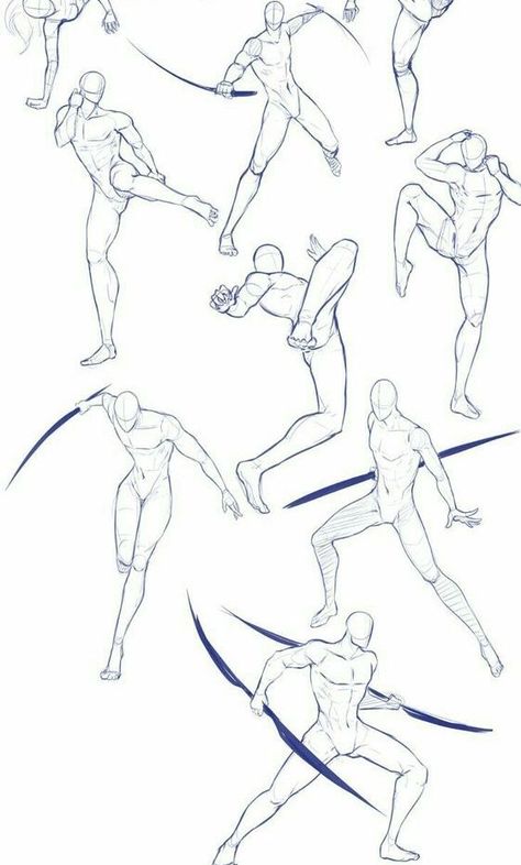 Poses Manga, Action Poses Drawing, Action Pose Reference, Body Reference Drawing, Body Pose Drawing, 캐릭터 드로잉, Poses References, Dynamic Poses, Figure Drawing Reference