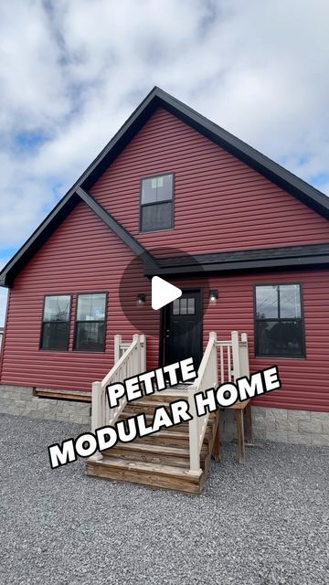 Chance’s Home World on Instagram: "🤩This modular home is by Colony Homes! This prefab house show model is located at Middletown Homes! WATCH THE FULL TOUR ON THE CHANNEL FOR ALL THE INFO AND PRICING, link in bio!  #modularhome #modularhouse #prefabhouse #prefabhomes #realestate #uniquehome #housetour #newhome" Manufactured Farmhouse Modular Homes, Small Prefab Homes Affordable, Clayton Homes Modular Farmhouse, Modular Home Porch Ideas, Large Shed House, Triple Wide Modular Homes, Prefab Homes Affordable, Modular Homes Farmhouse, Clayton Modular Homes