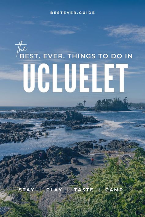 Best Things To Do in Ucluelet (Image of Rocky Beach) Ucluelet British Columbia, Things To Do In Tofino, Broccoli Cassarole, Christmas Broccoli, Travel Vancouver Island, Travel Vancouver, Ucluelet Bc, Canadian Summer, Tofino British Columbia