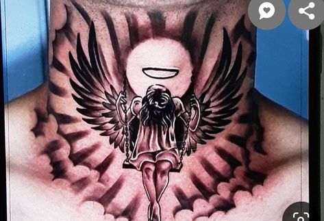 Bishop Tattoo, Forearm Cover Up Tattoos, Best Neck Tattoos, Tattoo Outline Drawing, Alien Tattoo, Chest Tattoo Men, Comic Style Art, Hand Tattoos For Guys, Black Angels