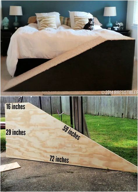 How To Build A Dog Ramp For Bed, Diy Dog Bed Ramp, Diy Dog Steps For Bed Simple, Diy Dog Stairs For Large Dog, How To Build A Ramp, Easy Diy Dog Ramp For Bed, Diy Pet Ramp For Bed, Diy Dog Ramp For Bed, Diy Dog Stairs