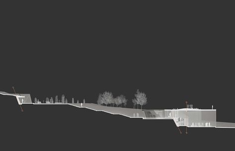 ground section architecture topography - Google Search Topographic Section Architecture, Topography Architecture Section, Ground Section Architecture, Topographic Architecture, Bjarke Ingels Architecture, Architecture Topography, Topography Architecture, Landscape Architecture Section, Oma Architecture