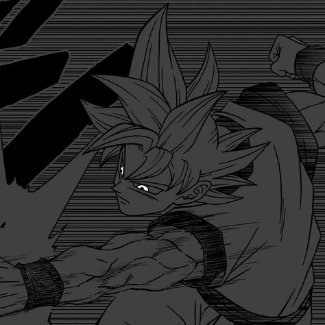 Glowing Manga Pfp, Goku Pfp Manga, Goku Ui, Goku Manga, Goku Wallpaper, Dragon Ball Art Goku, Dragon Ball Super Goku, Dbz Art, Glowing Art