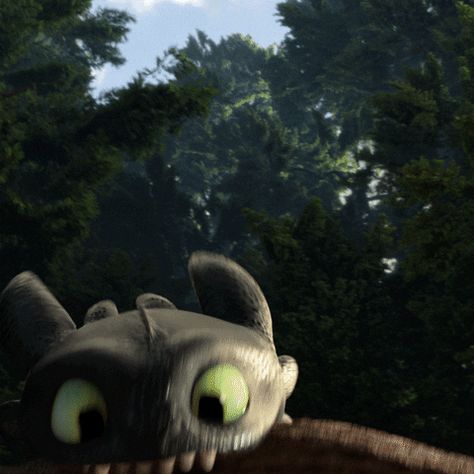 via GIPHY Toothless Gif, Httyd Gif, Cute Toothless, Dragon Gif, Toothless And Light Fury, Httyd Toothless, Disney Cartoon Movies, Toothless Night Fury, Dragon Icon