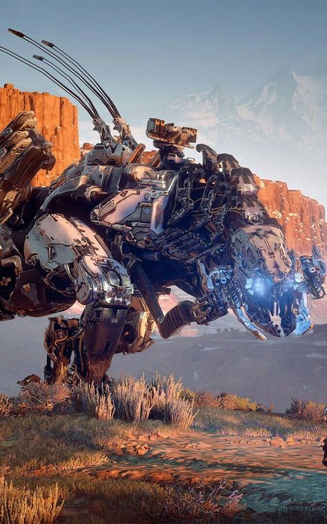 Horizon Zero Dawn Thunderjaw, Horizon Zero Dawn Machines, Horizon Zero Dawn Robot, Horizon Machines, Horizon Zero Dawn Wallpaper, Dawn Wallpaper, Horizon Art, Horizon Zero Dawn Aloy, Aloy Horizon