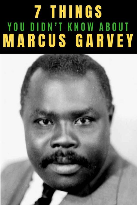 Marcus Garvey Quotes Knowledge, Marcus Garvey Quotes, Jamaica Country, Famous Black People, Black Panthers Movement, Jamaican People, African Leaders, African History Facts, African American Quotes