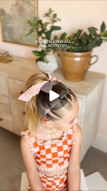 Aynsley Ovard Jorgensen on Instagram: "Dance try out day hairstyle!! 🤍 Keeps it all back and so cute!  #slickedbackhair #ponytail #ponytailhairstyles #hairstyle #hair #toddlerhairstyles #toddlerhair #hairtutorial #hairideas #halfuphalfdownhairstyle #easyhairstyles #littlegirlhairstyles #momanddaughter #schoolhair #summerhair #dancehair" Dance Ponytail Hairstyles, Side Ponytail Hairstyles For Kids, Girls Ponytail Hairstyles Kids, Cheer Ponytail Hairstyles, Toddler Dance Hair, Girls Ponytail Hairstyles, Toddler Ponytail Hairstyles, Cute Cheer Hairstyles With Bow, Kids Ponytail Hairstyles