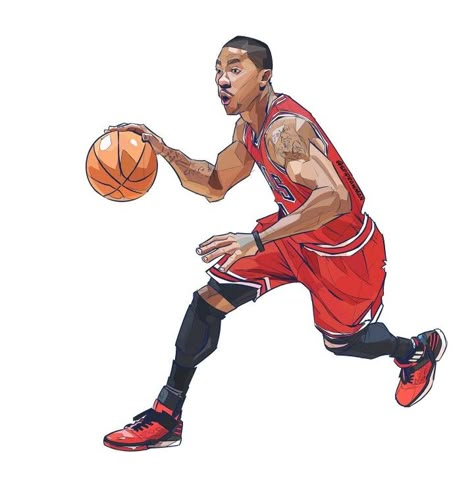 Nba Drawings, Basketball Anatomy Drawing, Basketball Character Design, Cartoon Art Basketball, Basketball Cartoon Art, Basketball Cartoon Character, Basketball Artwork, Basketball Drawings, Nba Artwork