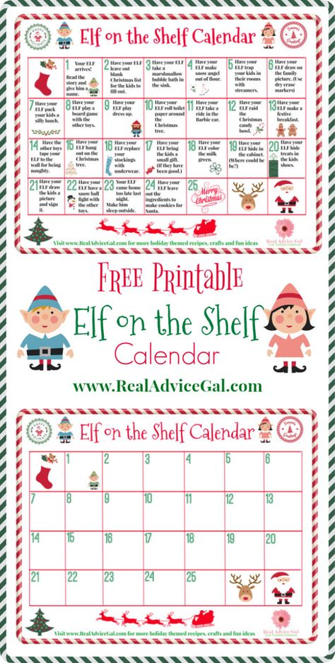 Get your Elf's fun and mischievous pranks ready for Christmas. Get our free printable Elf on the Shelf calendar so you can plan your elf on the shelf ideas. Month Of Elf On The Shelf Ideas, When Elf On The Shelf Arrives, How To Elf On The Shelf, 12 Days Of Elf On The Shelf, 25 Days Of Elf On The Shelf, Elf On The Shelf 25 Days Of Christmas, Elf On The Shelf Calendar 2023, Elf On The Shelf Calendar 2022, 24 Days Of Elf On The Shelf Ideas