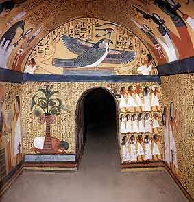 The Tomb of Pashedu, TT3 Ancient Egypt Architecture, Ancient Egypt Projects, Ancient Egypt Fashion, Ancient Egyptian Architecture, Starověký Egypt, Egypt Project, Architecture Antique, Egyptian Painting, Ancient Egyptian Artifacts