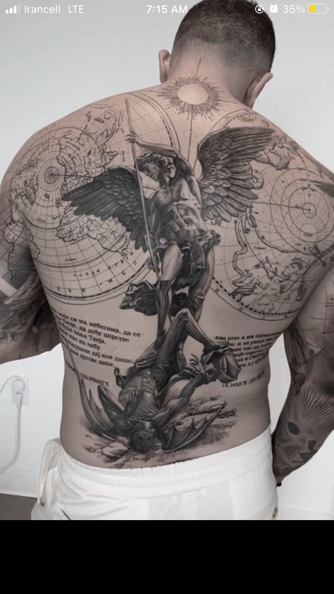 Tato Geometris, Pola Tato, Torso Tattoos, Back Piece Tattoo, Greek Mythology Tattoos, Sharpie Tattoos, Tattoo Inspiration Men, Full Back Tattoos, Incredible Tattoos