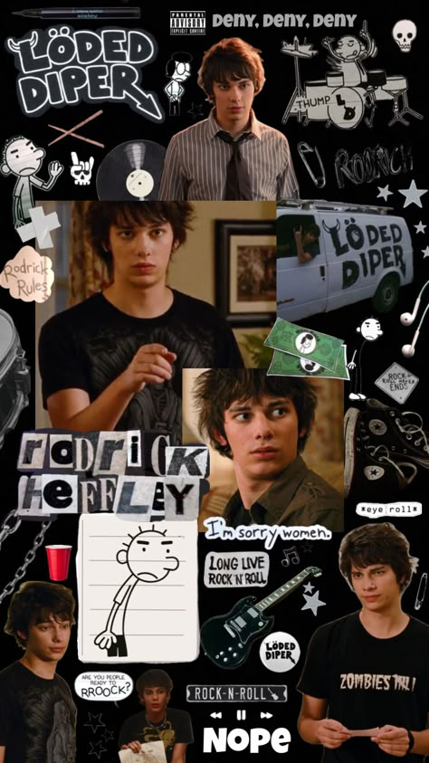 🎸Rodrick Heffley 🖤 #rodrickheffley #diaryofawimpykid #rockandroll Rodrick Diary Of A Wimpy, Diary Of The Wimpy Kid, Devin Bostick, Diary Of Wimpy Kid, My Standards Are High, Devon Bostick Rodrick, Rodrick Rules, Cross Drawing, Rodrick Heffley