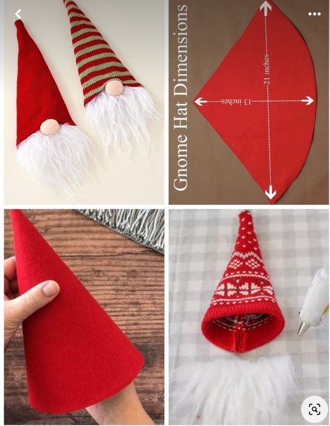 Christmas Decorations Diy Crafts, Gift Basket Ideas Christmas, Gnome Hat, Diy Xmas Gifts, Handmade Christmas Crafts, Christmas Gift Basket Ideas, Easter Decorations Christian, Gnomes Crafts, Christmas Gift For Mom