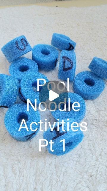 Agnes | Toddler Learning Activities on Instagram: "Pool noodle activities - part 1

Did you know that you can do SO MANY learning activities with a simple pool noodle?

Here are some easy ones you can try!

These ones require you to cut the pool noodle with an exact knife - make sure yours has a hole in the middle! 

❤️ Tower stacking - easily practice balance and fine motor with this stacking game. The soft pool noodles are perfect for younger toddlers because it doesn't hurt or make a loud noise when it falls!
🧡 Threading - make gigantic necklaces with pool noodles and a string/shoelace! This is a great way to practice those fine motor skills
💛 Letter threading and spelling - use a permanent marker to add letters onto the pool noodles for an easy letter recognition game. For younger to Pool Noodle Activities, Letter Recognition Games, Simple Pool, Pool Noodle, Pool Noodles, Loud Noises, Toddler Learning Activities, Letter Recognition, Toddler Learning