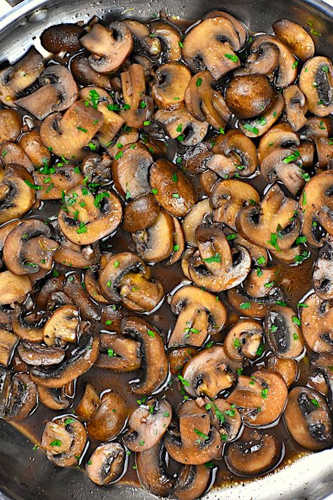 Red Wine Mushroom Sauce for Steak Red Wine Mushroom Sauce For Steak, Red Wine Mushroom Pasta, Red Wine Peppercorn Sauce For Steak, Sherry Wine Sauce, Red Wine Mushroom Sauce Steaks, Mushroom Topping For Steak, Mushroom Wine Sauce For Steak, Mushrooms For Steak, Mushrooms In Wine Sauce