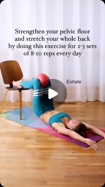 OPTP on Instagram: "💥 Strengthen the pelvic floor and posterior chain while providing a wonderful stretch for the entire back with this single exercise!  🔴 Featured Tool - Soft Gym Overball  🎥 @ourfitfamilylife   #backpainrelief #backpainexercises #backpain #physicaltherapy #physicaltherapist #pilatesinstructor #pilatesteacher #movementismedicine" Pelvic Floor Exercises Strengthen, Pelvic Floor Exercise, Pelvic Floor Muscle Exercise, Posterior Chain, Pilates Teacher, Ballet Exercises, Pelvic Floor Exercises, Floor Exercises, Pelvic Floor Muscles