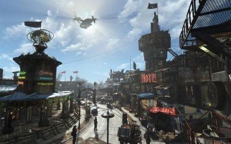 Fallout 4 Sanctuary, Fallout Vehicles, Fallout Tactics, Fallout 4 Tips, Fallout Settlement, Fallout 4 Settlement Ideas, Vault 111, Fallout Series, Fallout 4 Mods