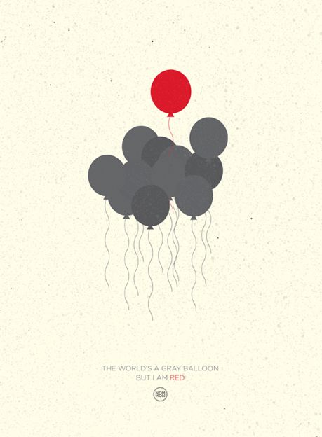 Red Balloon Poster Design, Minimal Drawings, Le Ballon, Lovely Poster, Minimalist Drawing, Red Packet, Red Ball, Red Balloon, Lobby Cards