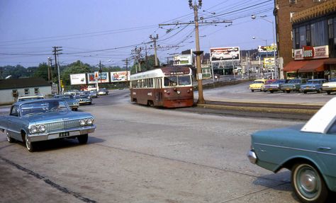 https://flic.kr/p/9C9d2y | 19680622 41 PST 5 Upper Darby, PA Upper Darby, Arrow Line, David Wilson, Red Arrow, Train Tracks, Old City, Street Scenes, South Florida, Time Travel