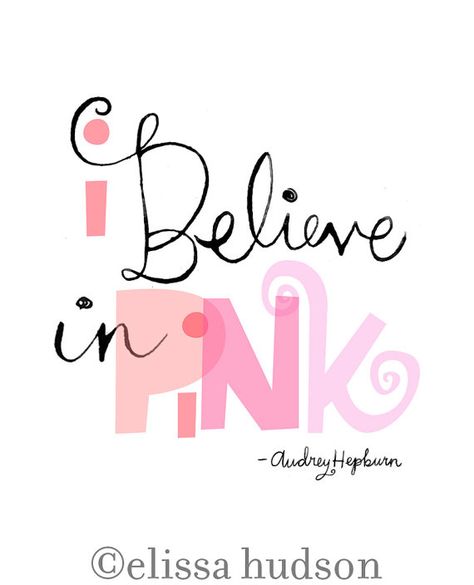 Quotes Pink, Tout Rose, I Believe In Pink, Color Crush, Pink Wall Art, Tickled Pink, Everything Pink, Pink Walls, Body Sculpting