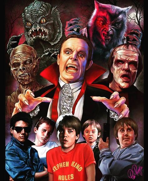 Monster Squad 1987 The Monster Squad, Classic Horror Movies Posters, Childhood Memories 80s, Evil Eye Art, Monster Squad, Kids Memories, Horror Movie Icons, Horror Monsters, Horror Posters