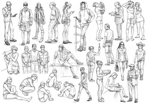 Figure drawing by AncientKing on DeviantArt Composition Drawing, Male Figure Drawing, Human Sketch, Human Figure Sketches, Sketches Of People, Human Figure Drawing, Figure Sketching, Gesture Drawing, Model Drawing