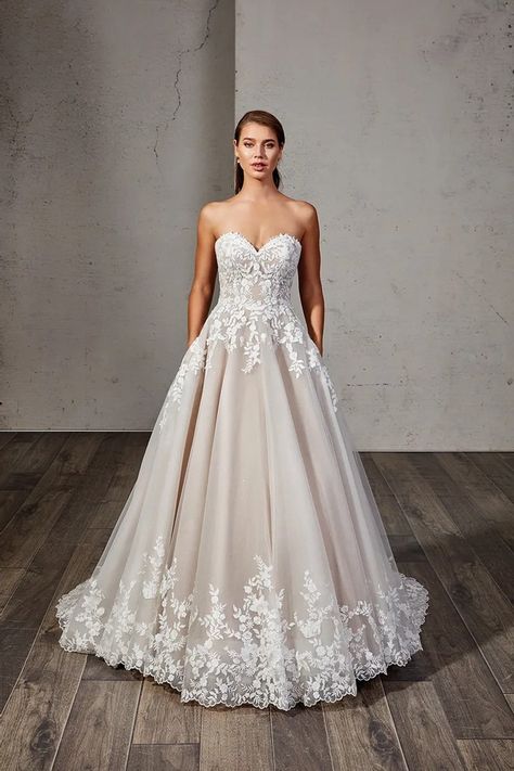 Eddy K | Mariella Creations - Moana | Mariella Creations Jade Couture, Nicole Bakti, Theia Couture, Allure Wedding Dresses, Eve Of Milady, Shop Wedding Dresses, Eddy K, Dresses Mother Of The Bride, Bridal Store