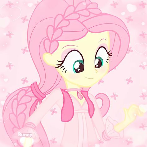 Flutter Shy Human, Fluttershy Pfp Human, Fluttershy Fanart, Fluttershy Pfp, Flutter Shy, My Lil Pony, My Little Pony Characters, My Little Pony Pictures, Mlp My Little Pony