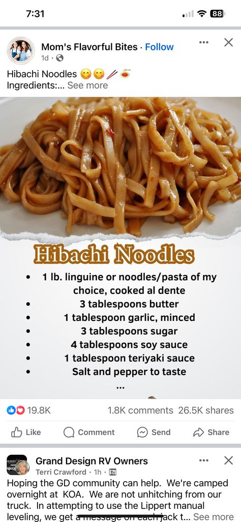 Hibachi Noodles, Hibachi Recipes, Yummy Noodles, Chinese Cooking Recipes, Easy Chinese Recipes, Chicken Wing, Chinese Cooking, Wing Recipes, Asian Cooking