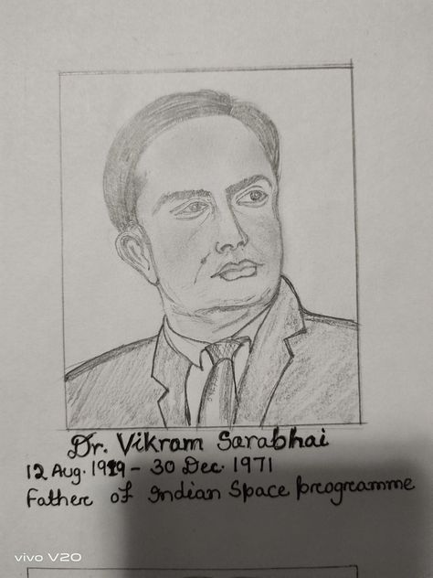 Vikram Sarabhai, Space Program, Sketch, Drawings, Quick Saves